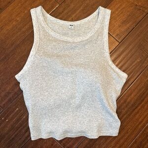 Uniqlo Light Gray Tank Top